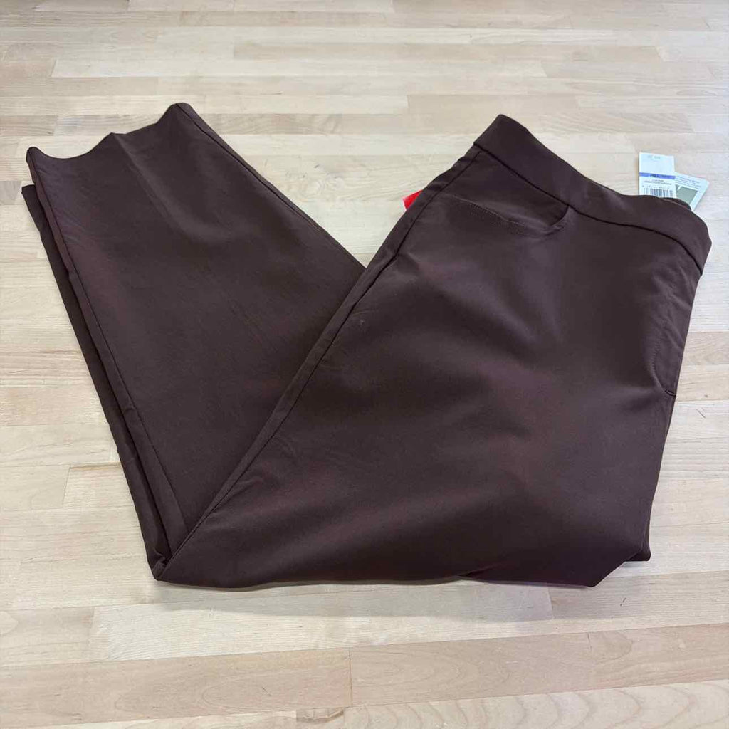 Alfred Dunner Size 18P Brown New Pants