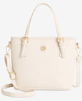 Giani Bernini Pebble Tulip Small Tote - White