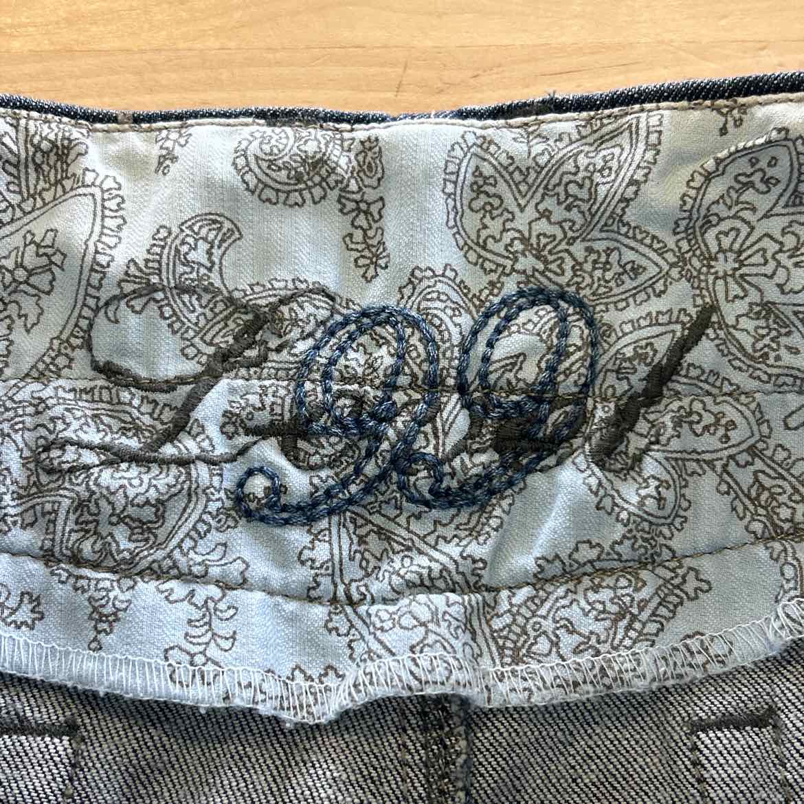 Level 99 Size 27 Denim Preloved Skirt