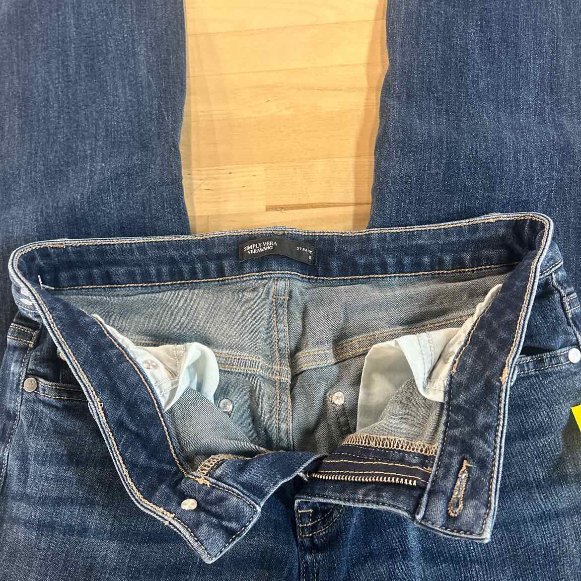 simply vera Size 6 Blue Denim Preloved Jeans