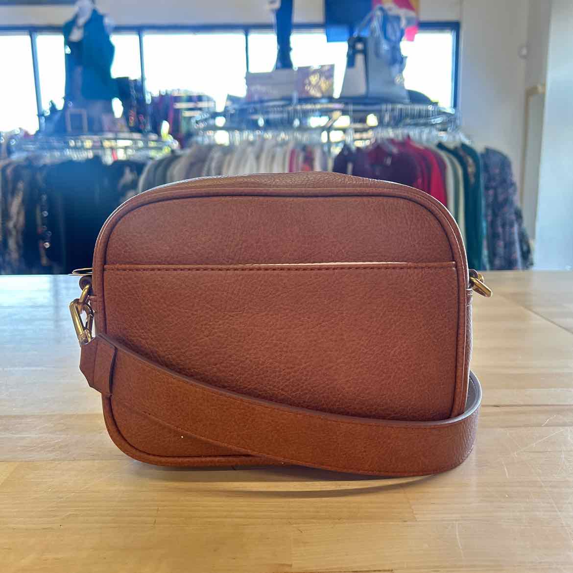 Style & Co Whip-Stitch Camera Crossbody