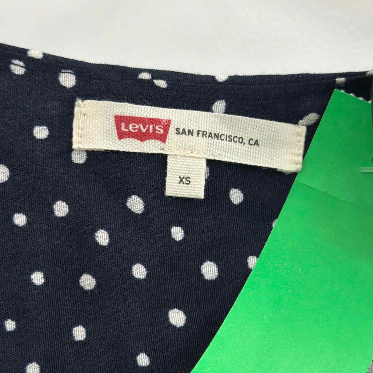 Levi's Women's Sarina MIDI Dress - Marlo Dotv2 Night Sky