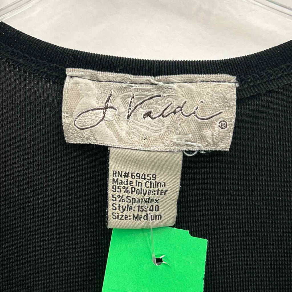 J.Valdi Size M Black Mesh Preloved Coverup