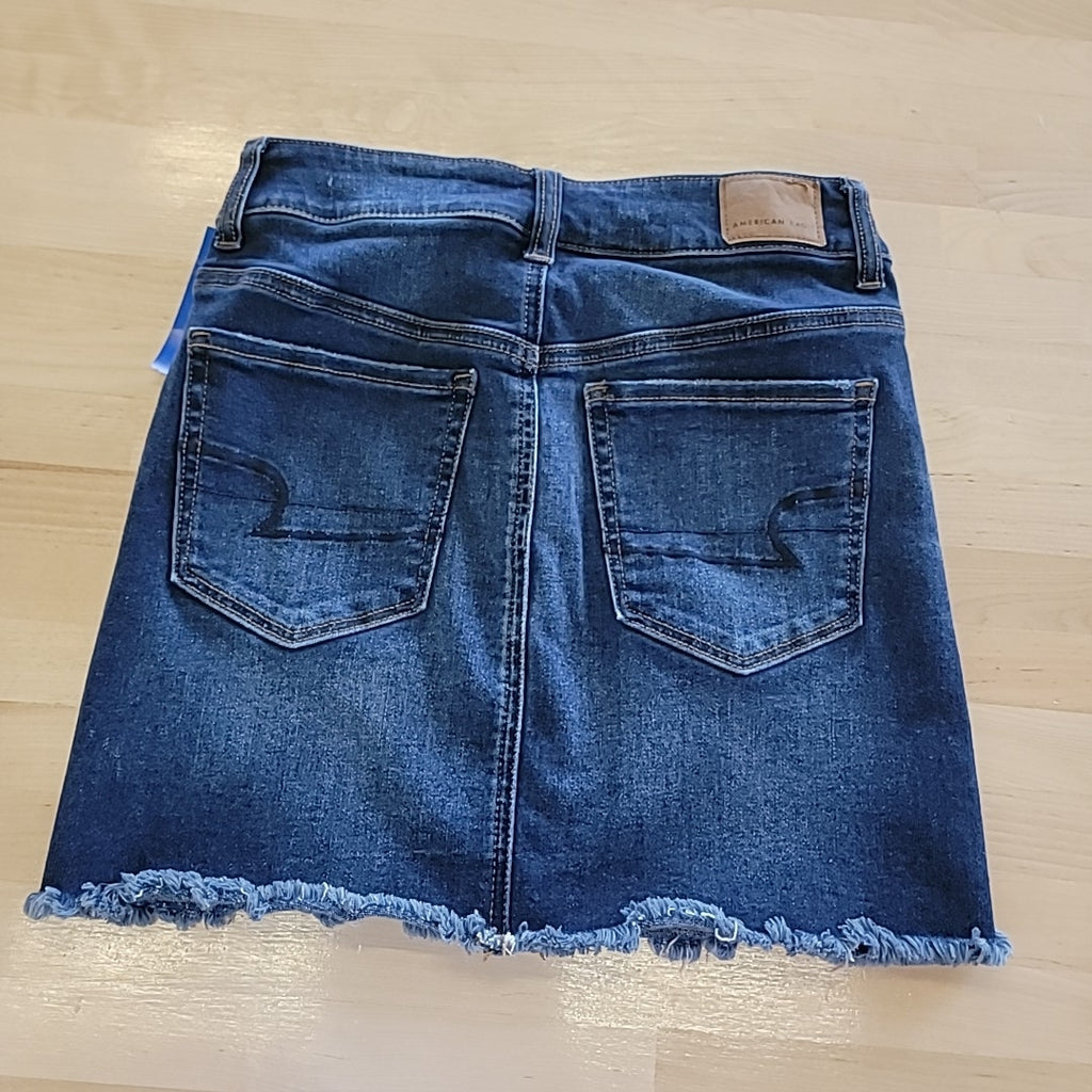 American Eagle Size 2 Blue Skirt