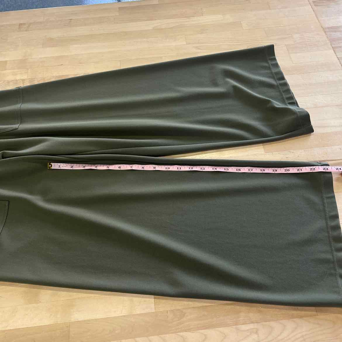 Max Studio Size S Green Preloved Pants