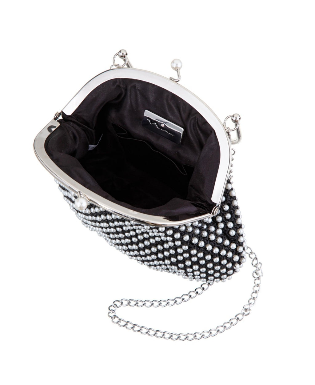 Nina Vintage Style All Over Fr Black, White No Size