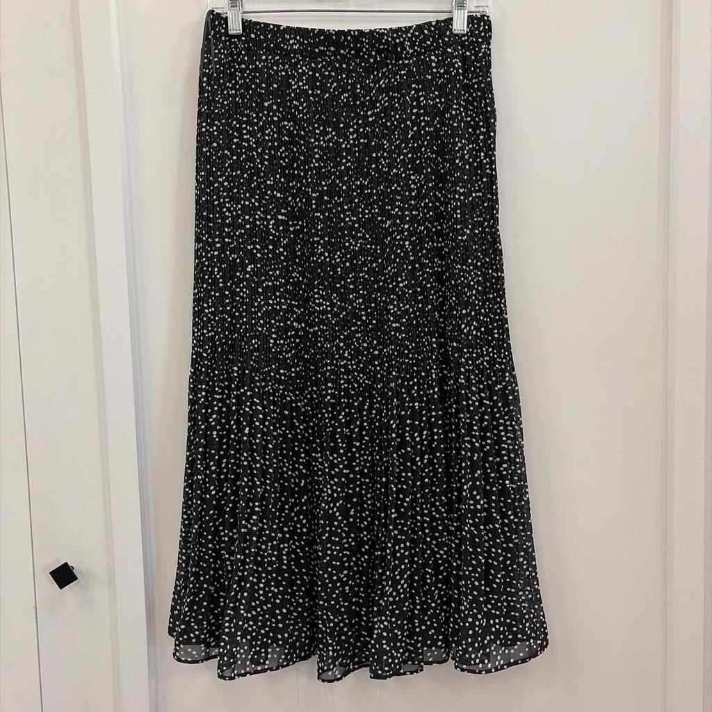 WDNY Size M Black White Preloved Skirt