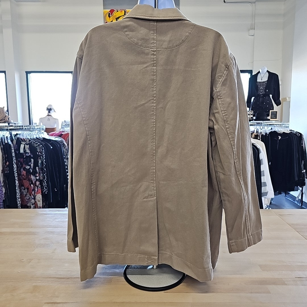 Calvin Klein Size XL Tan Jacket