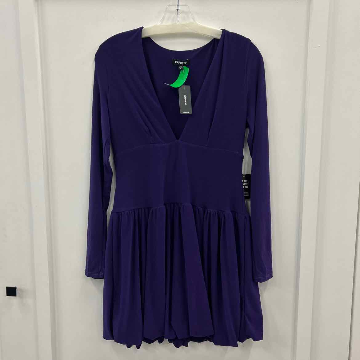 Express Size L Purple New Dress