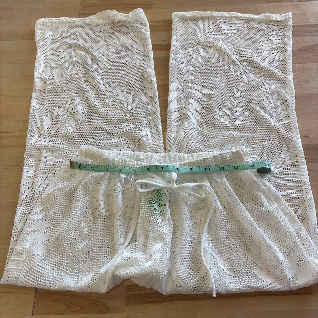 Alexa & Stella Size S White Lace Preloved Pants