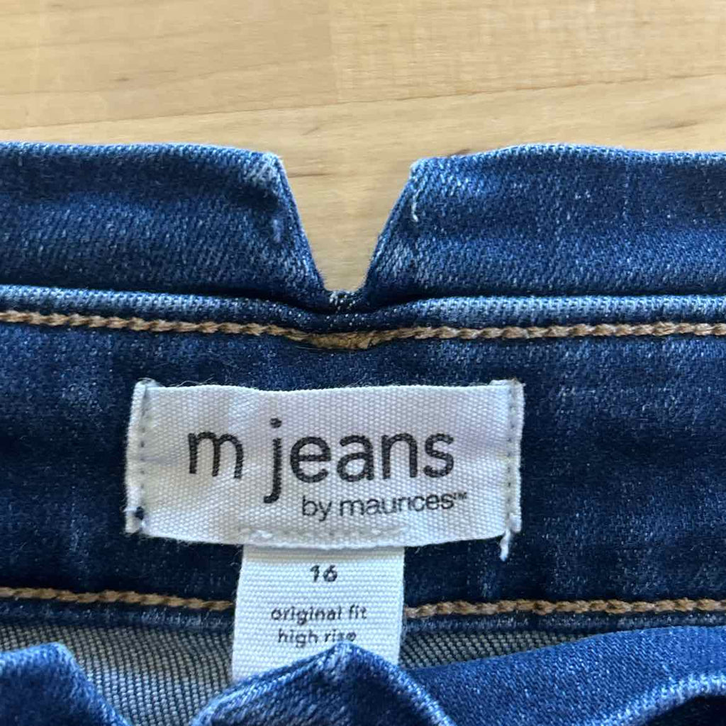 Maurices Size 16 Blue Denim Preloved Jeans