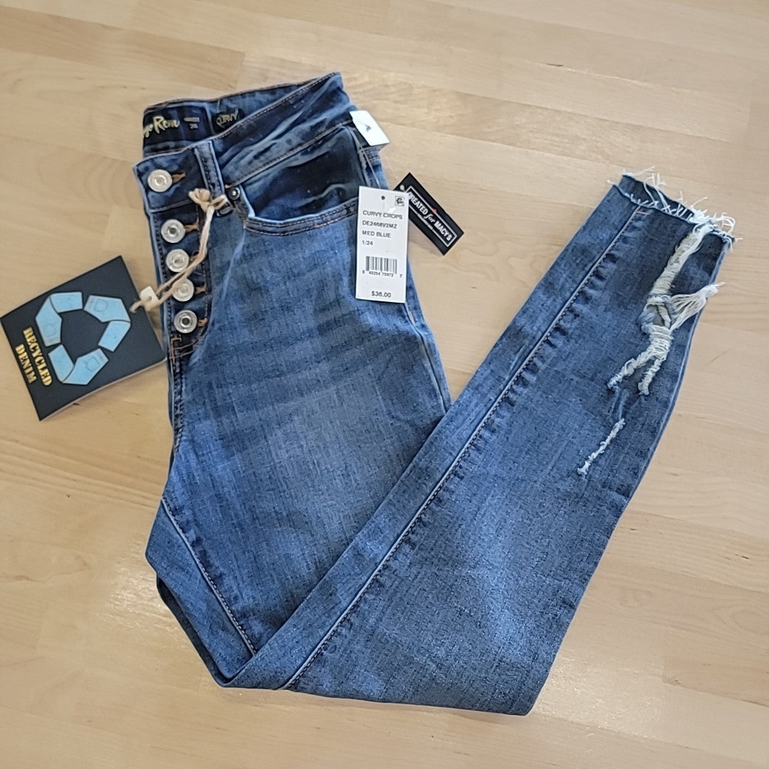 Indigo Rein Size 1 Blue Denim New Jeans