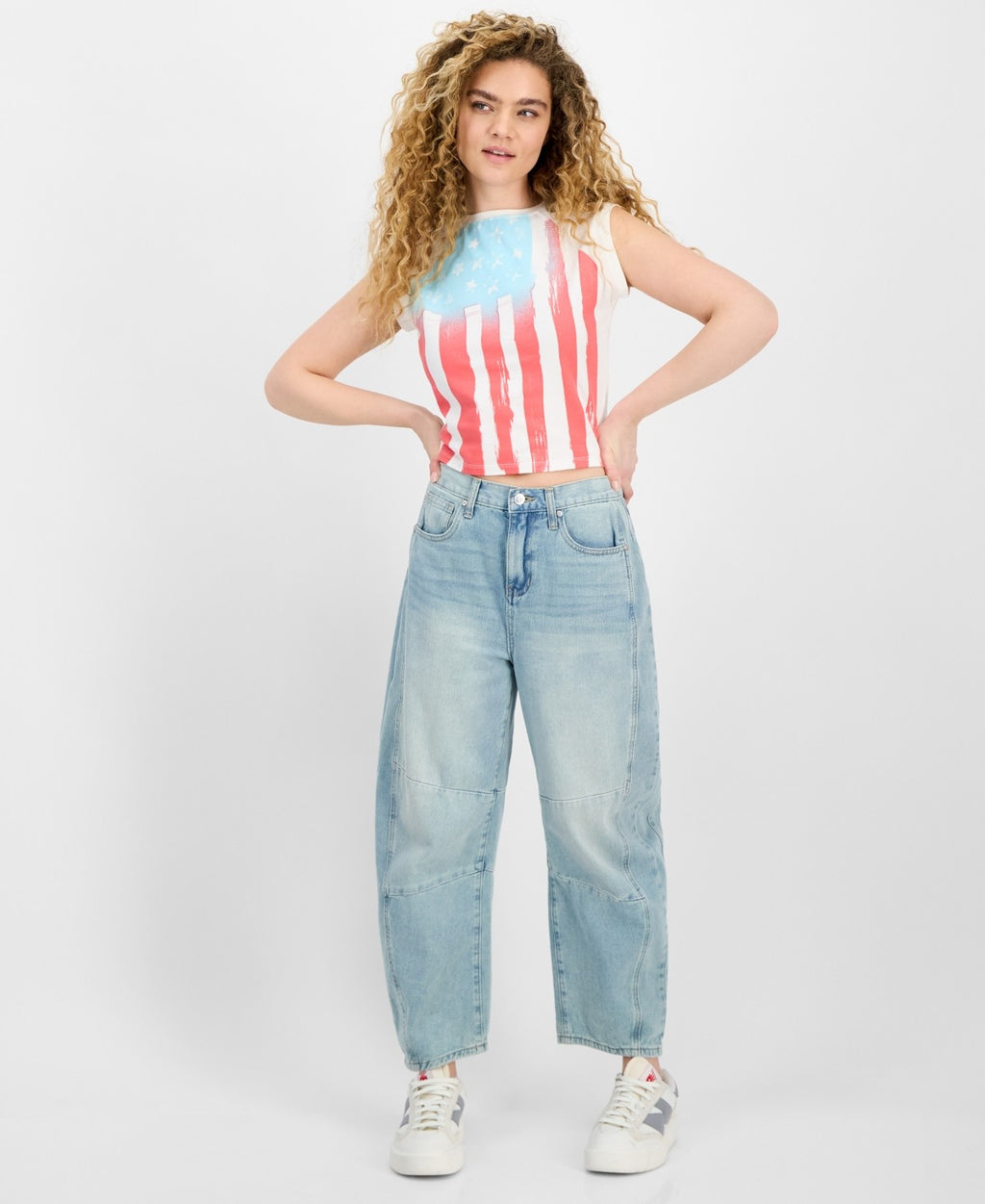 Grayson Threads Size XS Flag-Print T-Shir