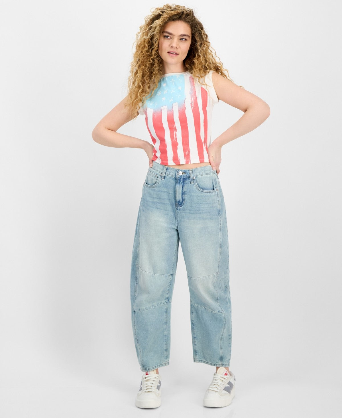 Grayson Threads Size XS Flag-Print T-Shir