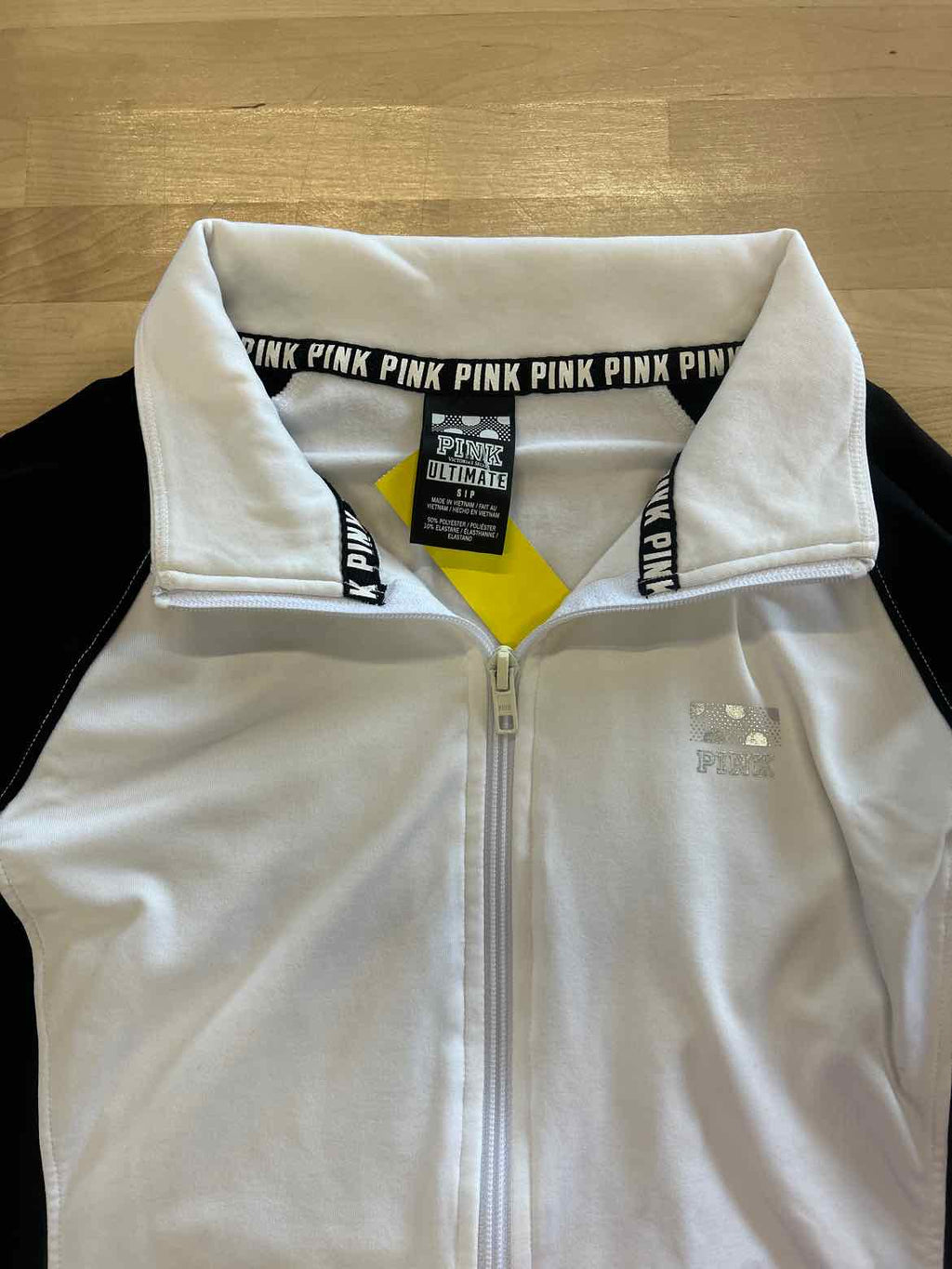 Pink Size S White & Black Jacket