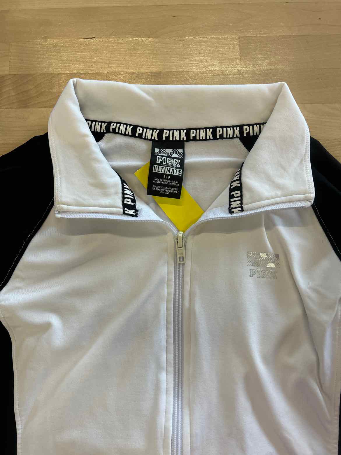 Pink Size S White & Black Jacket