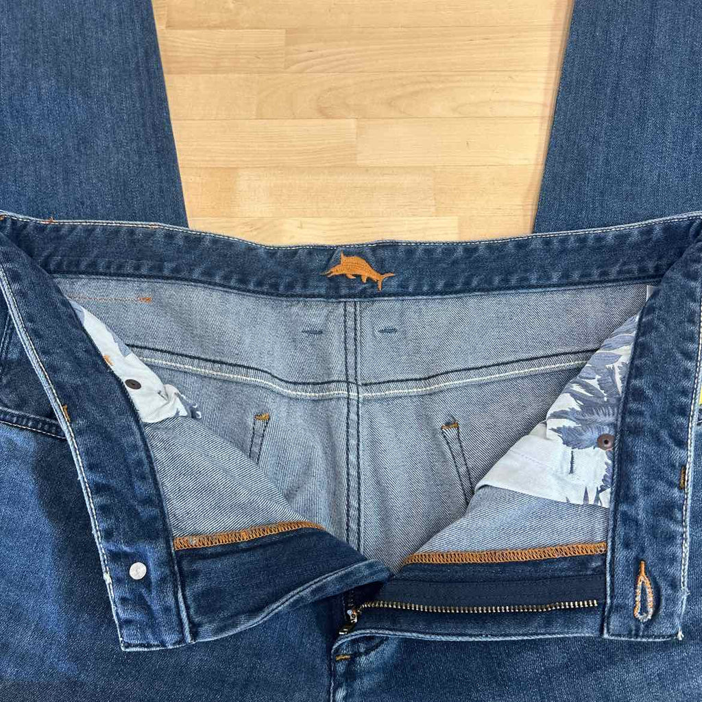 Tommy Bahama Size 38x32 Blue MENS Jeans