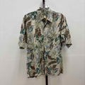 Tori Richard Size S Tan Preloved MENS Button Down Shirt