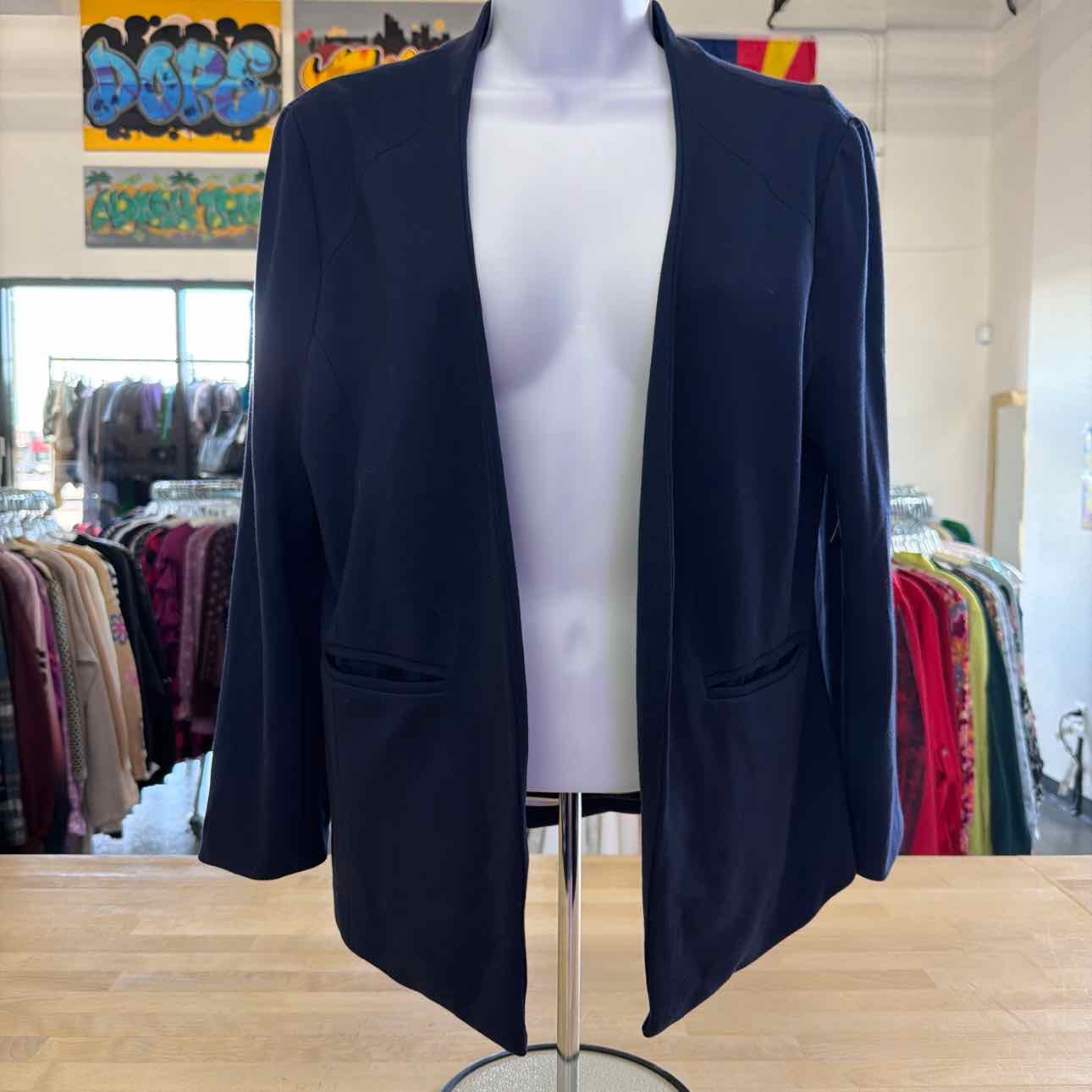 skies are blue Size L Blue Preloved Jacket