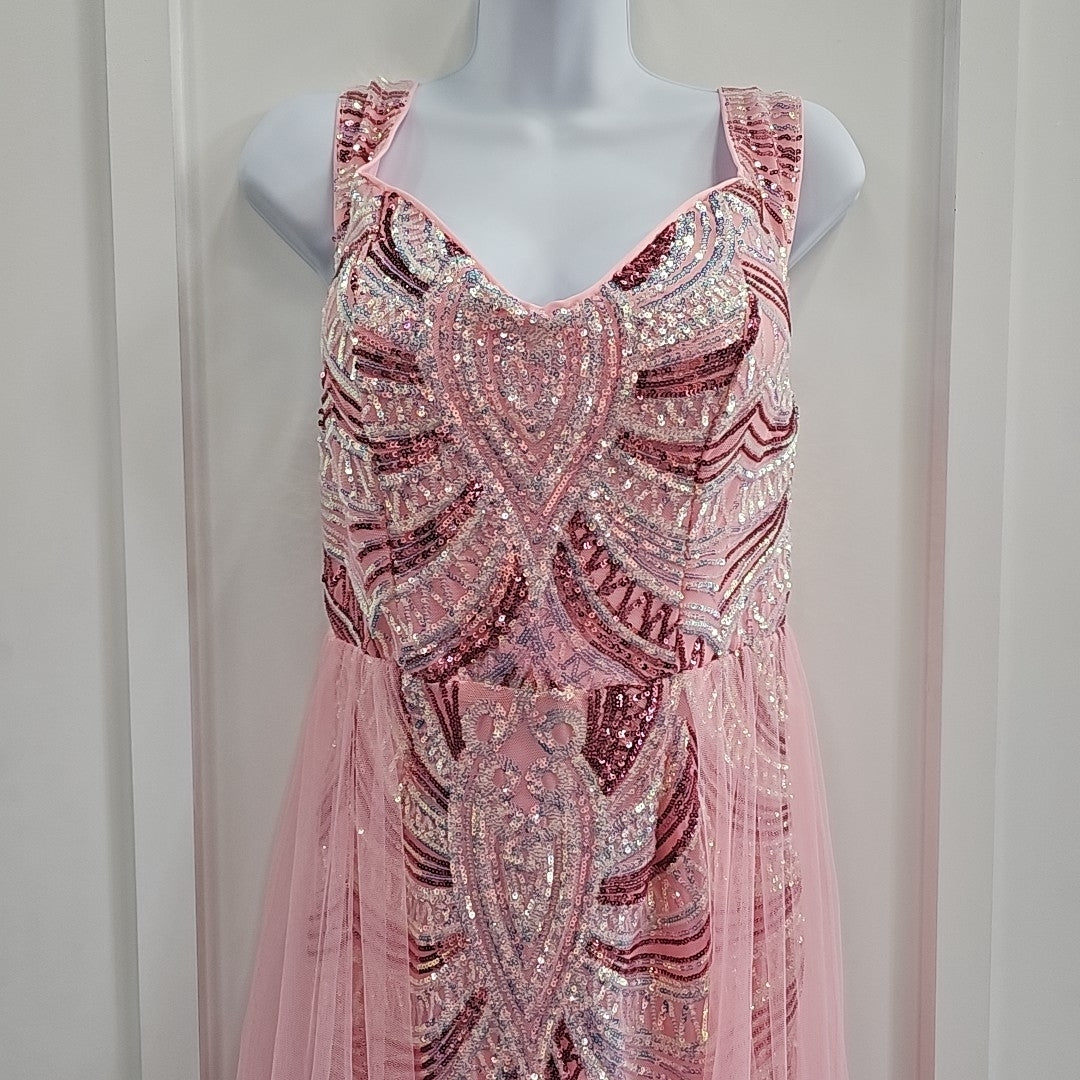 Faeriesty Size L Pink New Formal Dress - Pink / L