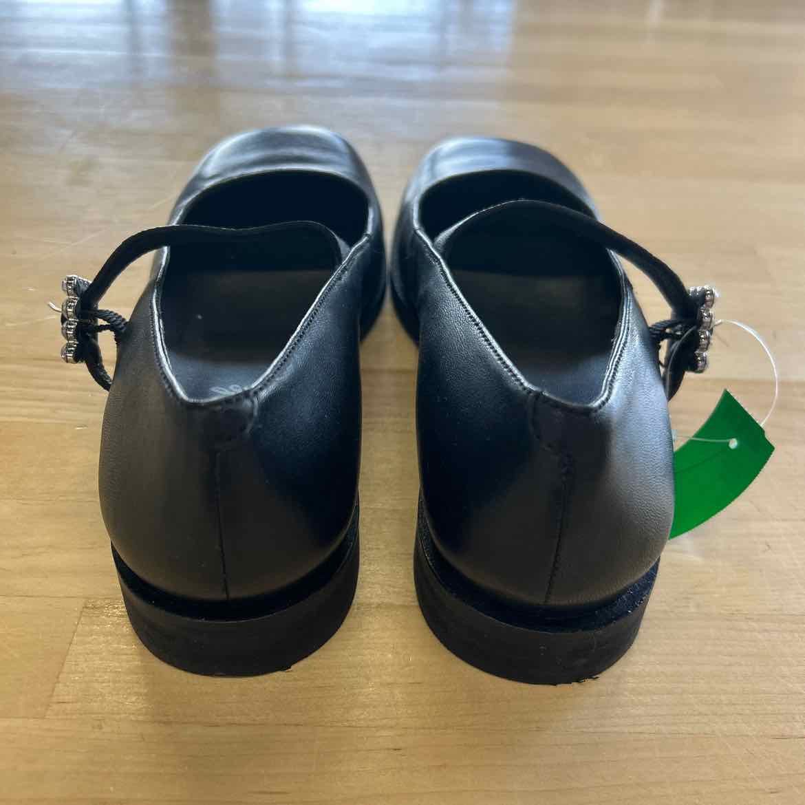 Free People Size 9.5 Black Preloved Flats
