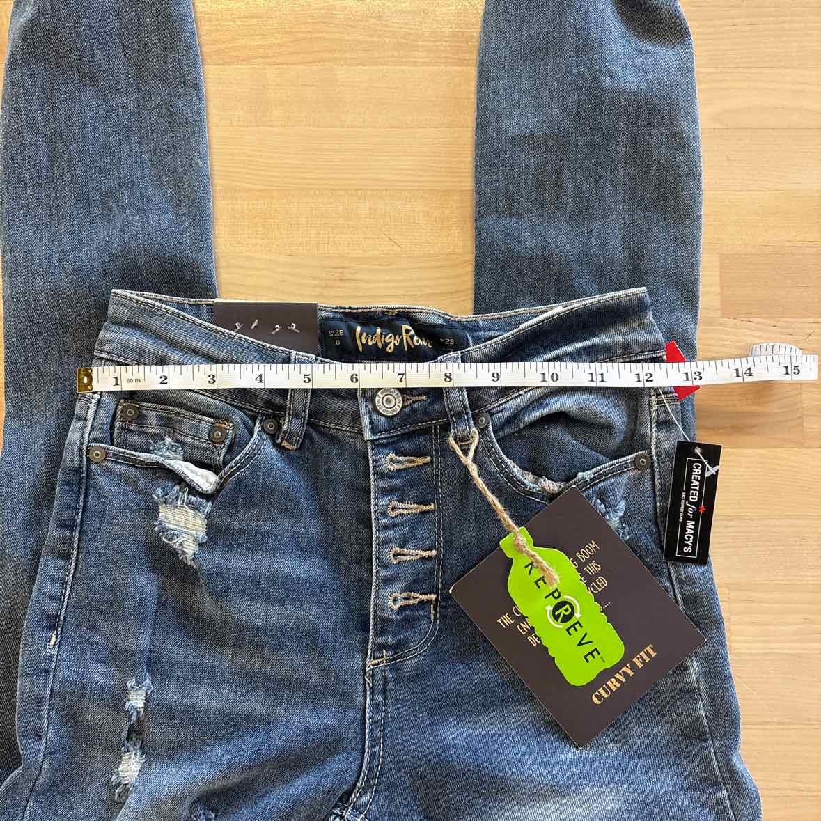 Indigo Rein Size 0 Blue Denim New Jeans