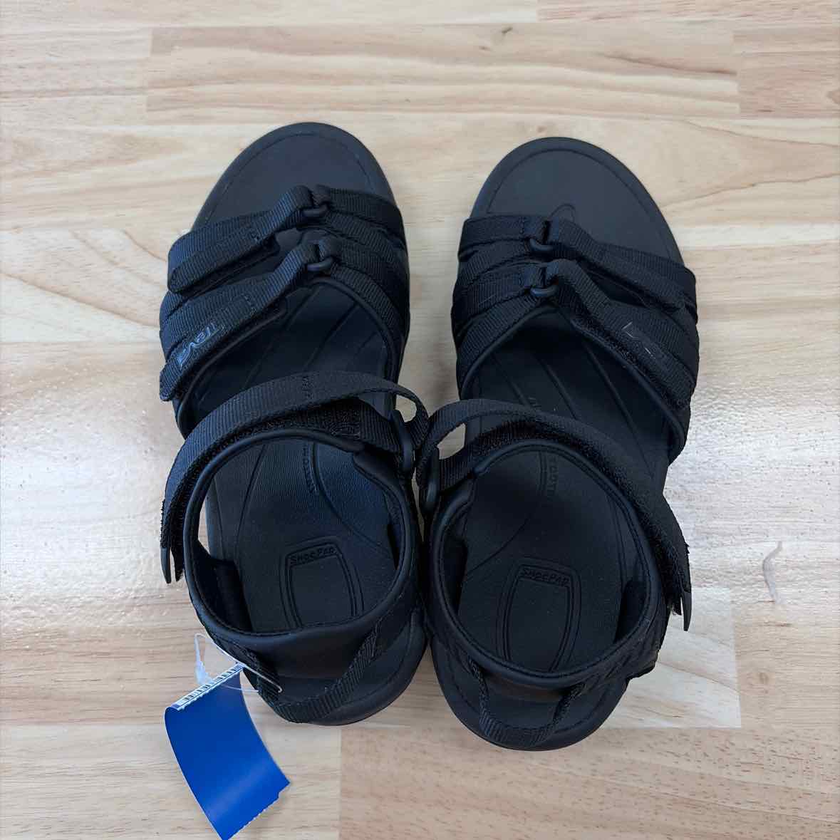 Teva Size 6 Black New Sandals