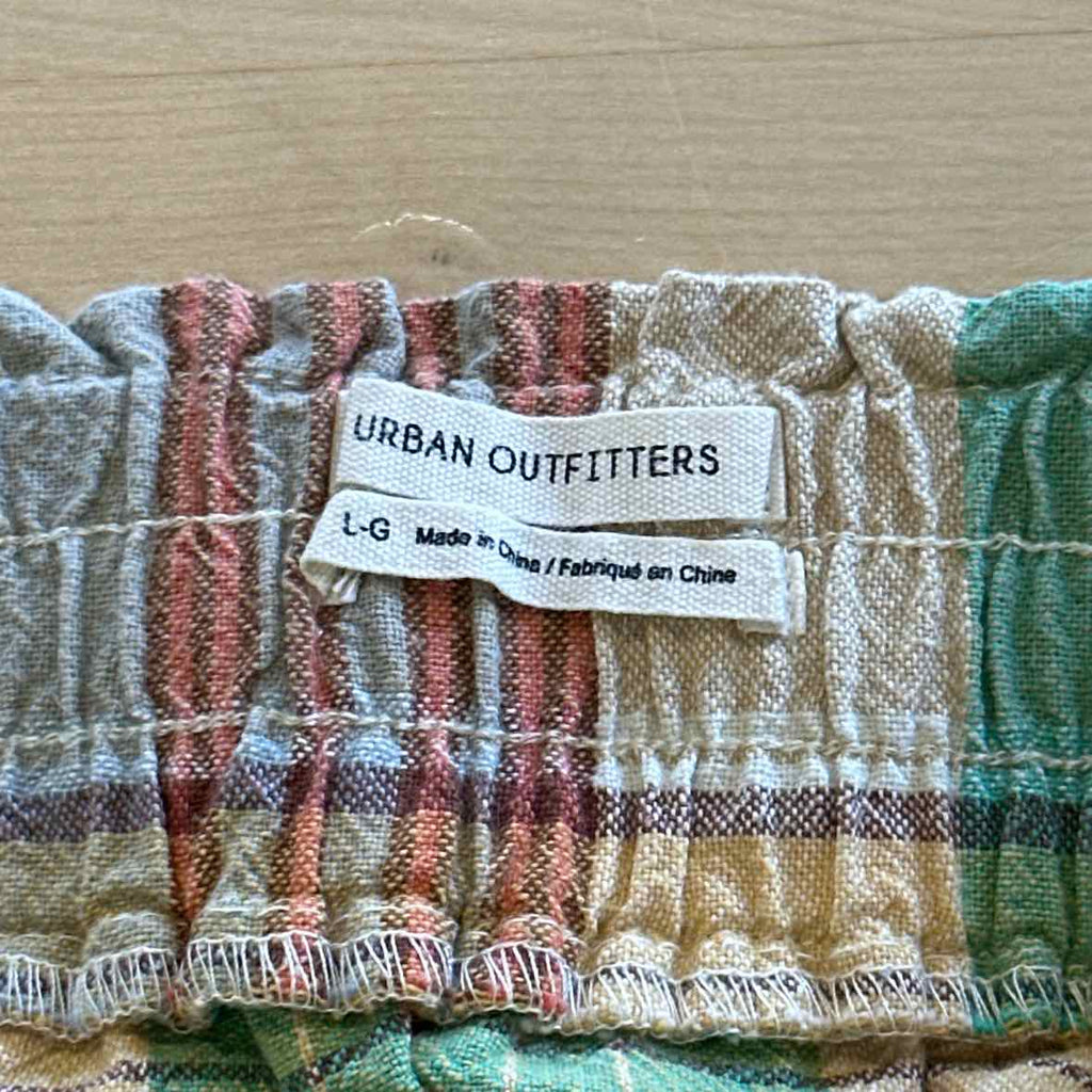 Urban Outfitter Size L orange & green Skirt