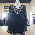 Size L Black Preloved Tunic