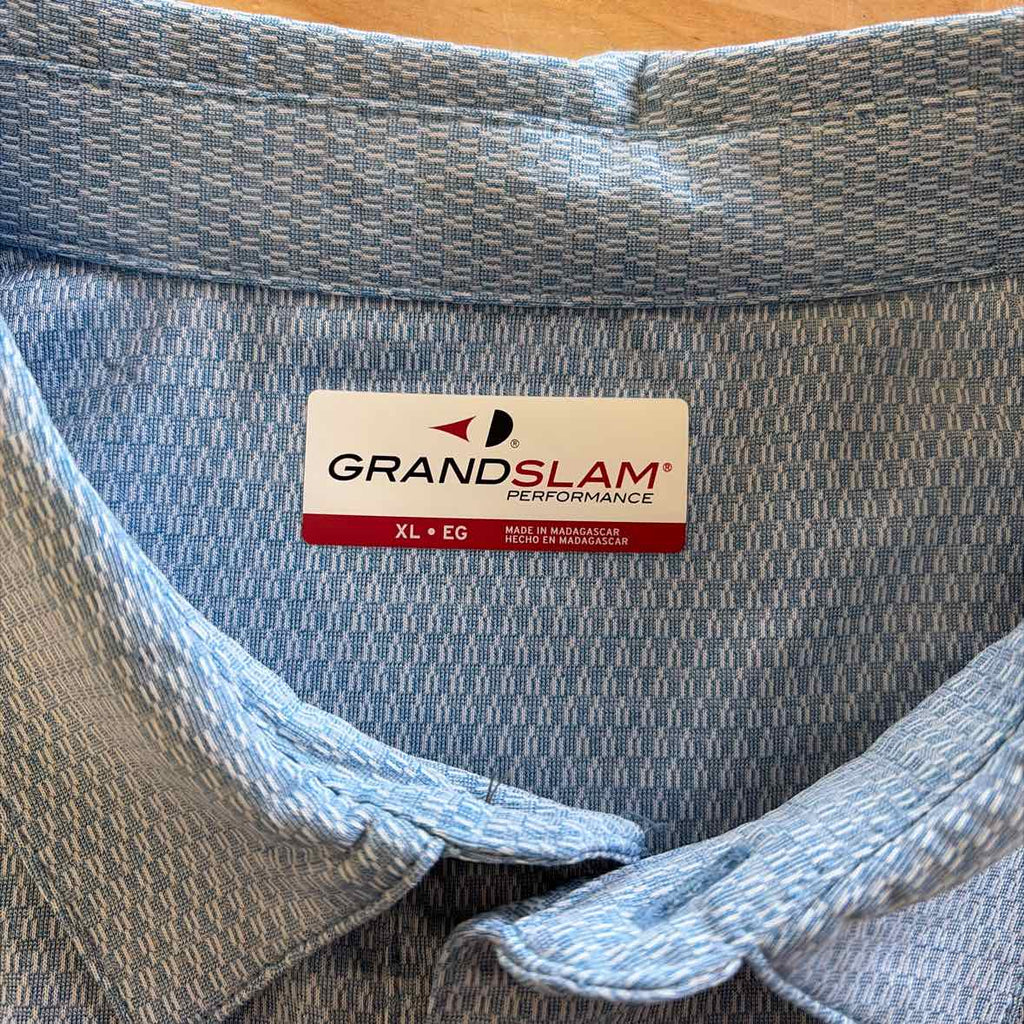 GrandSlam Size XL Blue Preloved MENS Polo