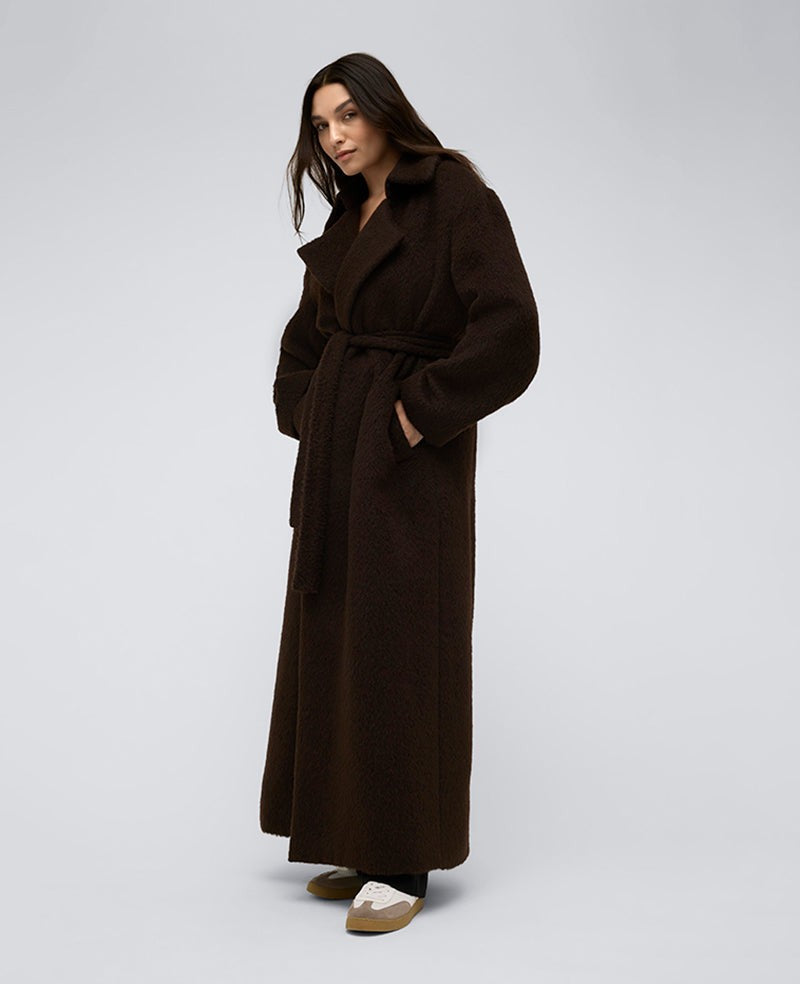 Kenneth Cole Size M Brown New Trenchcoat