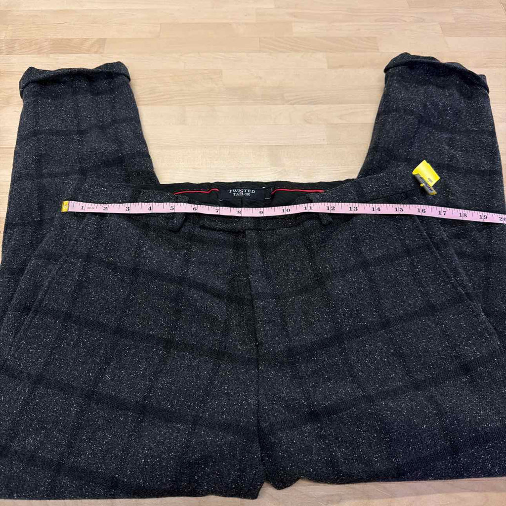 Twisted Tailor Size 32 Black MENS Pants