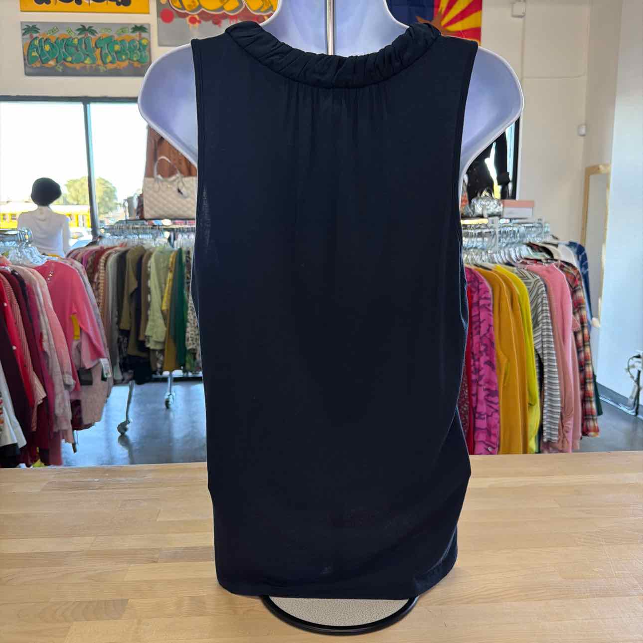 Ann Taylor Size M Blue Used Sleeveless