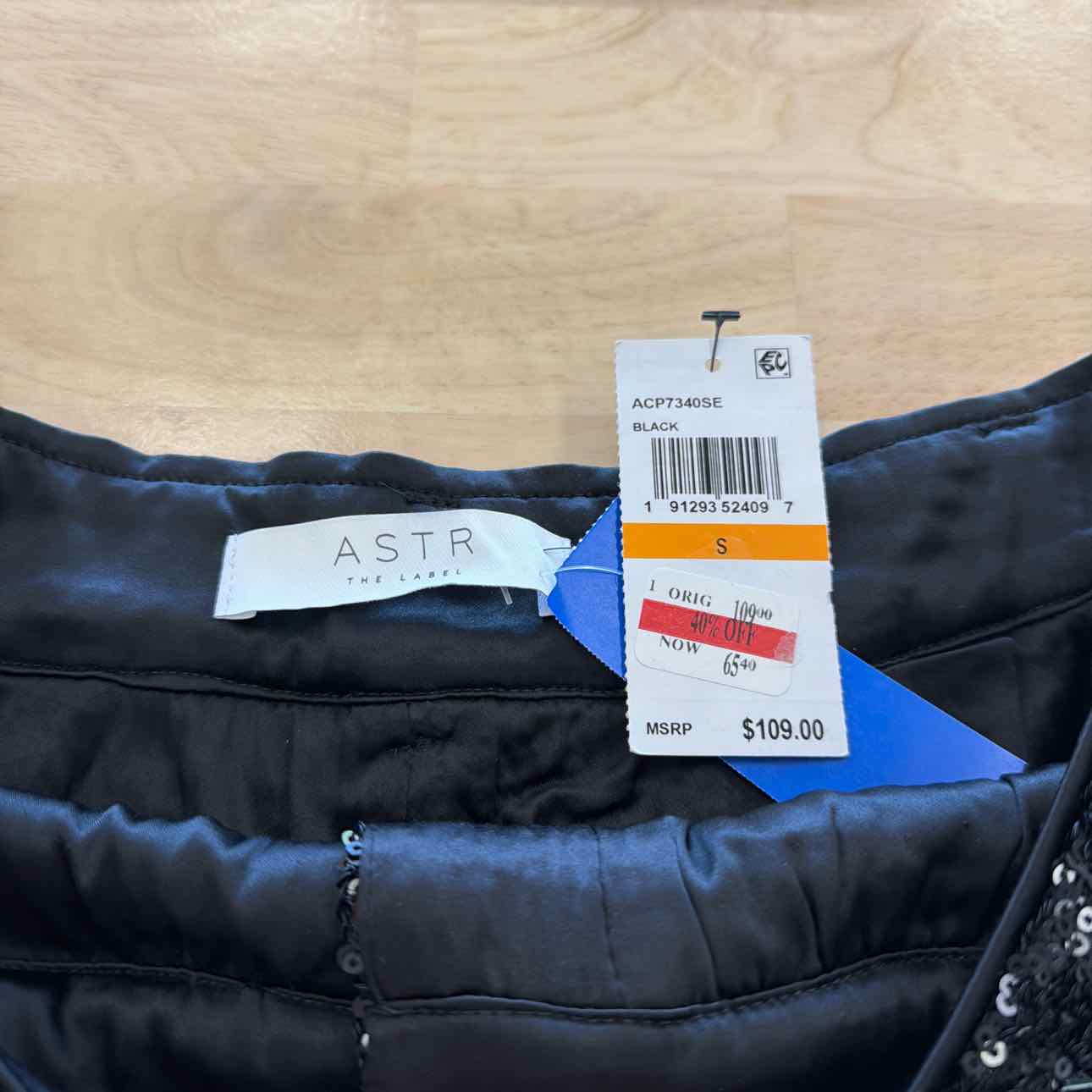 astr Women Size S Black New Shorts