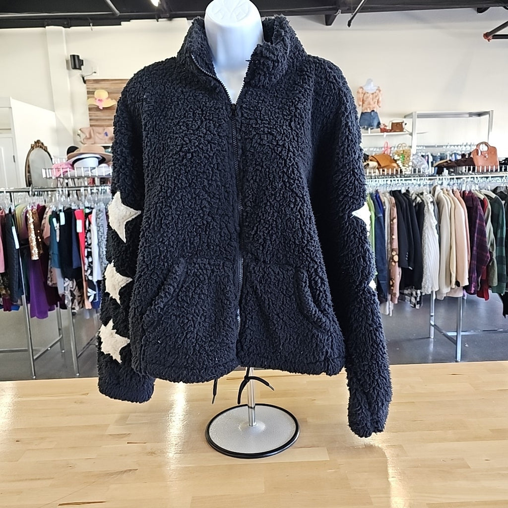 Fame Size XL Black Cardigan