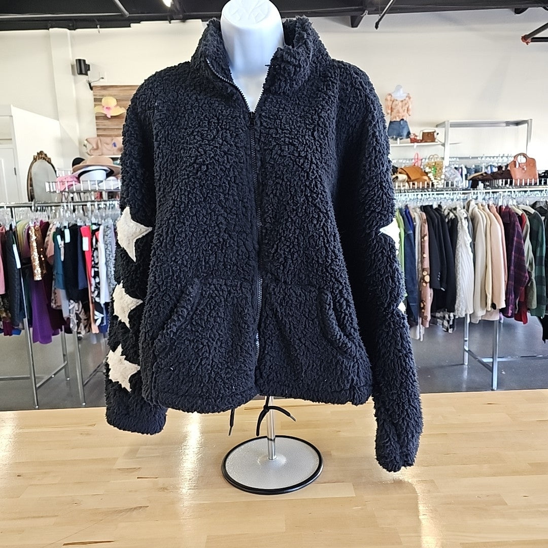 Fame Size XL Black Cardigan