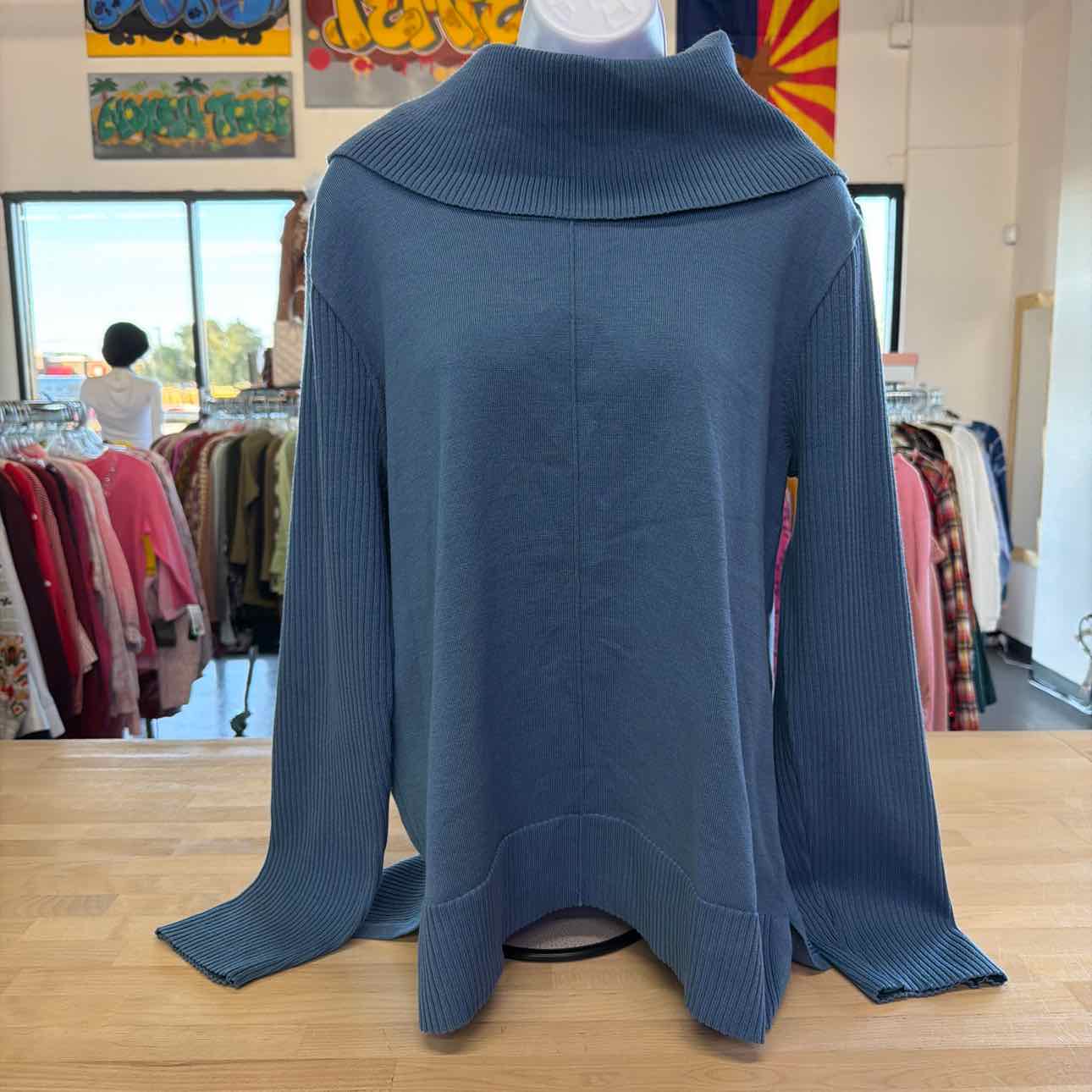 Melissa Paige Size XL Blue New Sweater