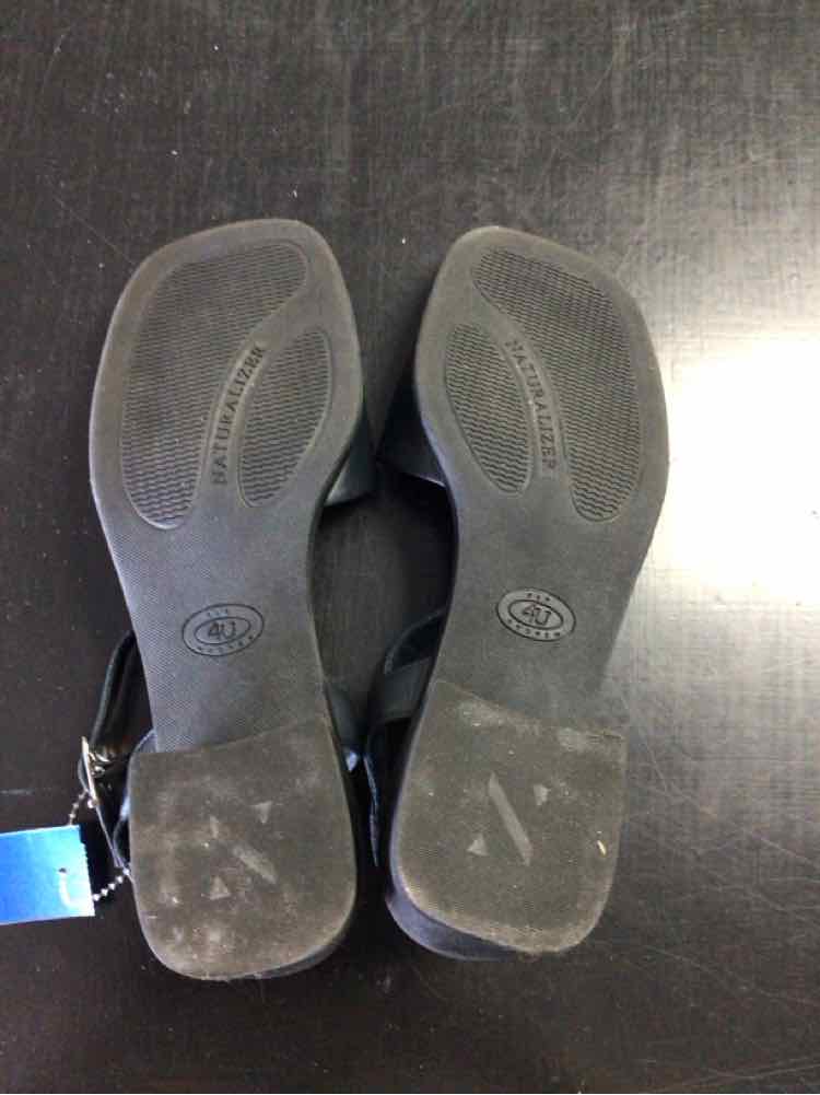 Natural Izer Shoe Size 8 Black Sandals