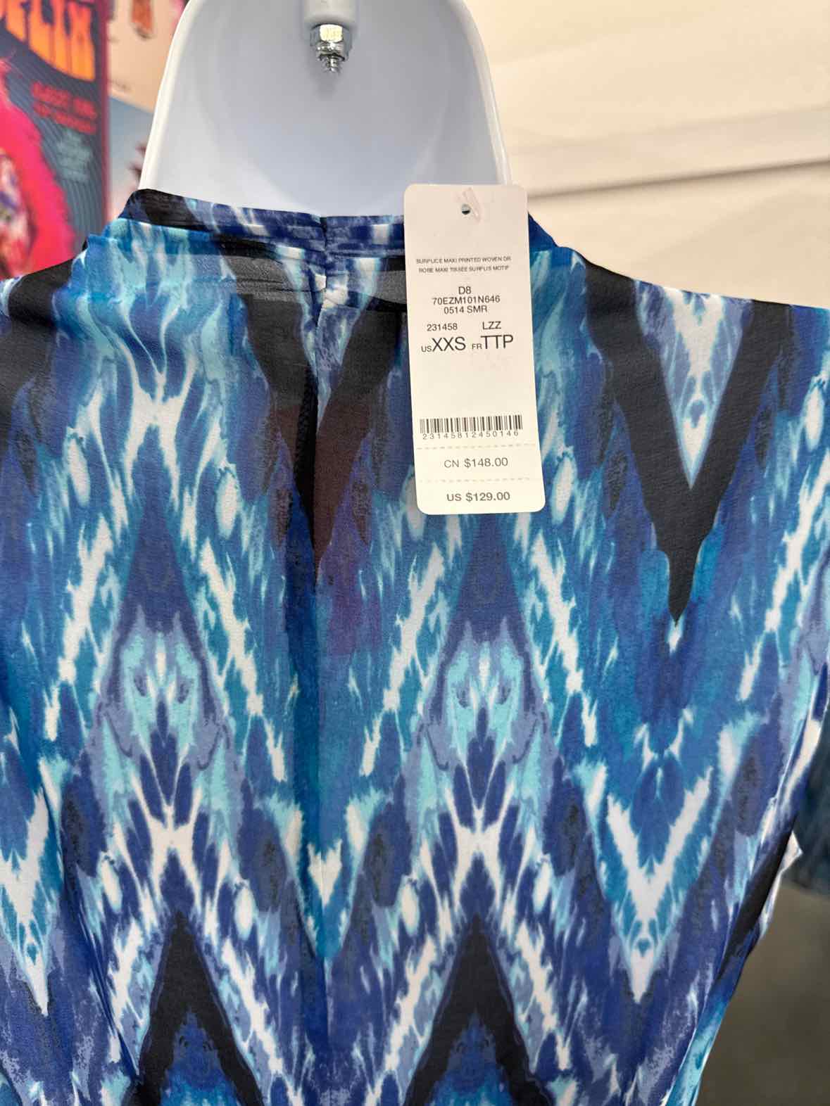 Bebe Size XXS Blue New Dress