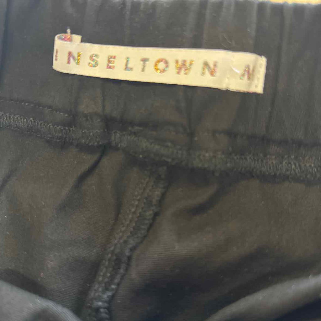 tinceltown Size M Black Pull-on Utility Jogger Pants NWT