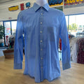 Stafford Size 15 32/33 Blue Preloved MENS Button Down Shirt