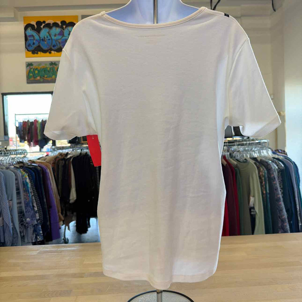 Alison Daley Size PL White Preloved Blouse