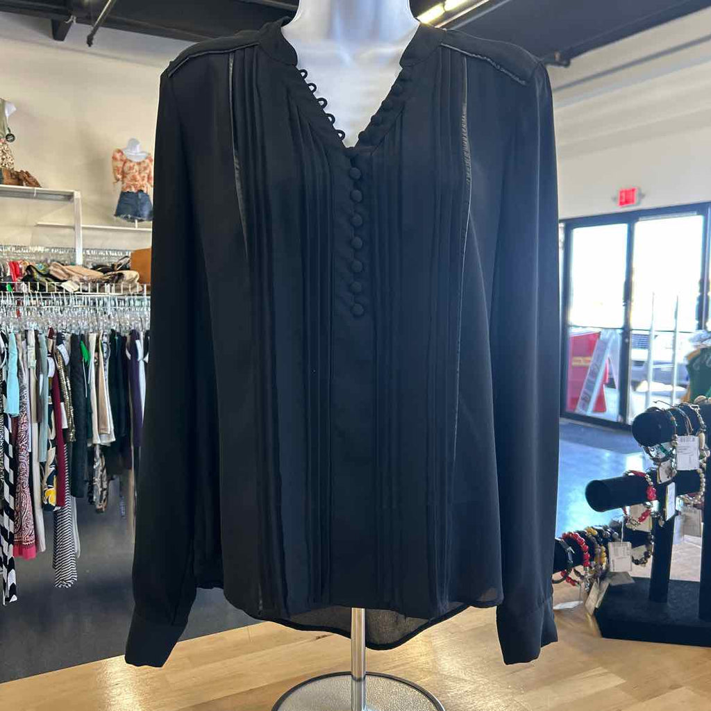 Antonio Melani Size XS Black Blouse