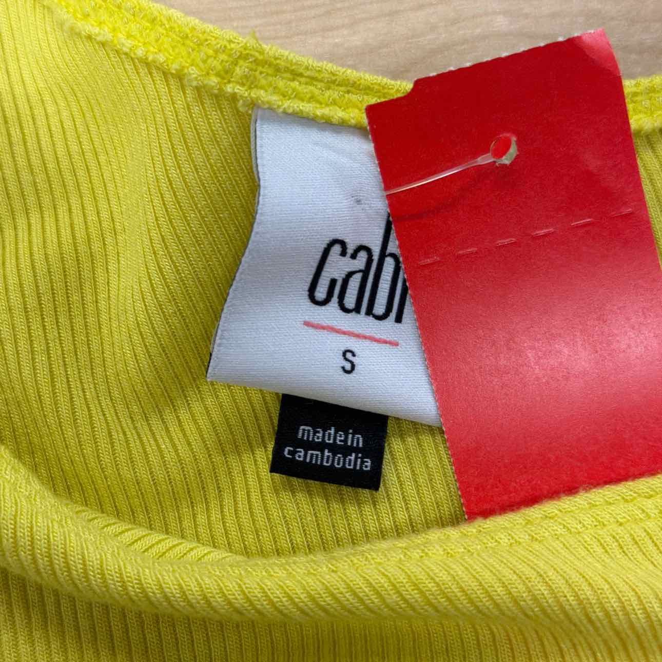 Cabi Size S Green Preloved Tank
