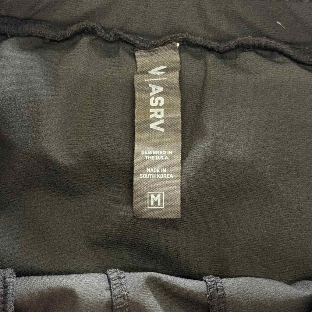 ASRV Size M Black MENS Athletic Jogger Pants