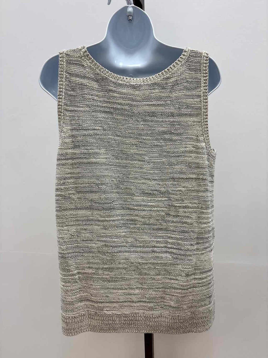 J Jill Size M Oatmeal Knit Knit Top