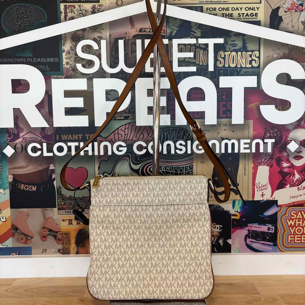 Michael Kors Tan/Cream Purse