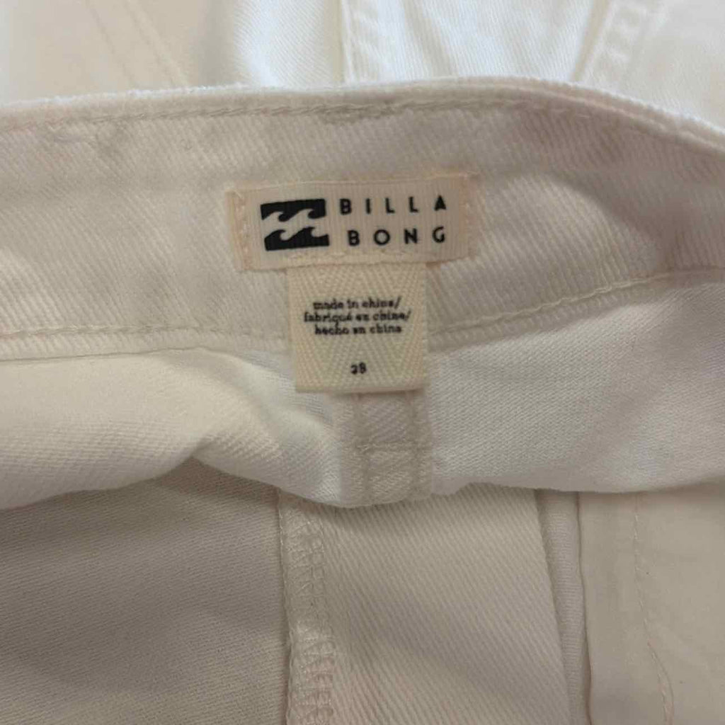 Billabong High Tides Short Denim Shorts for Women White