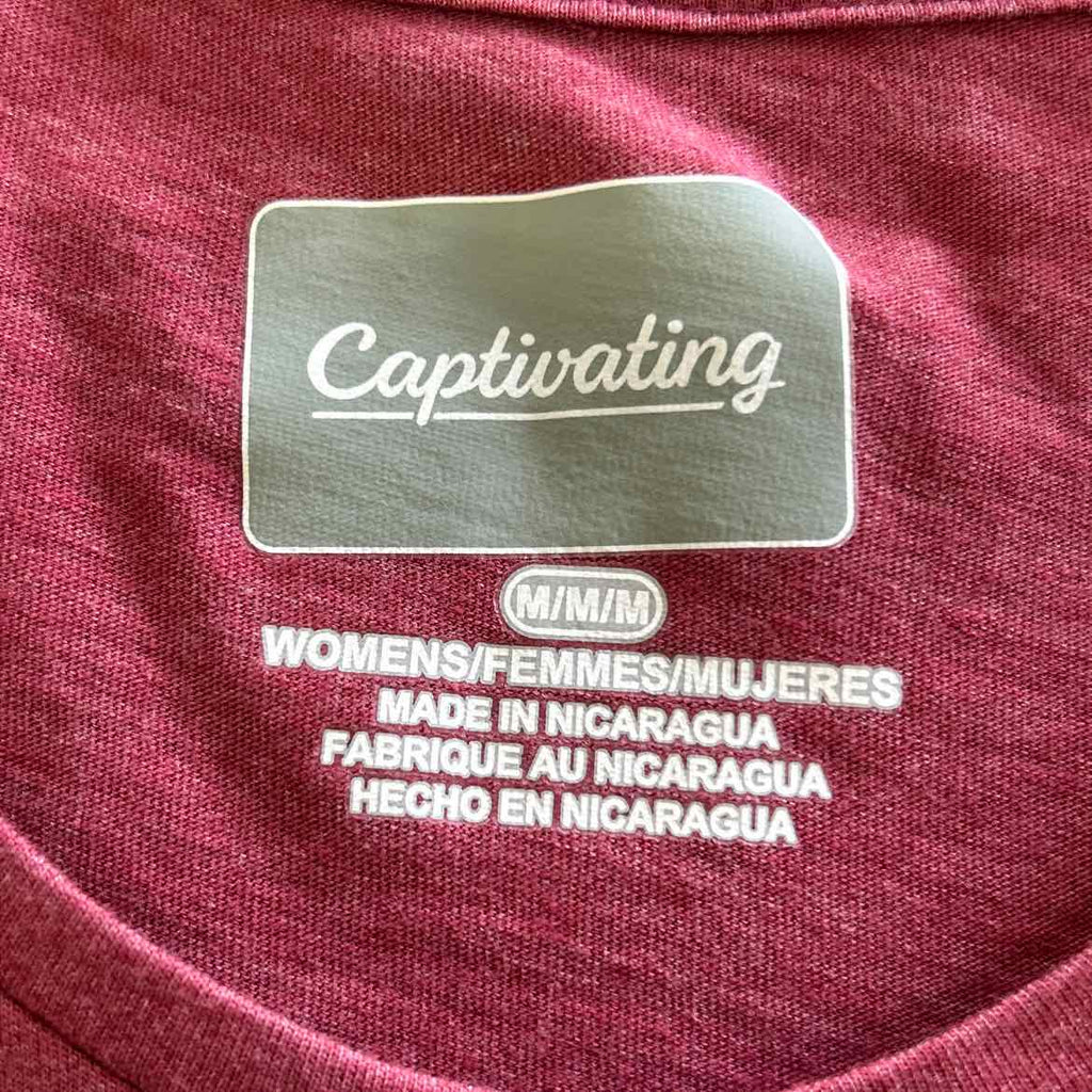 ASU Size M Red Preloved T-Shirt SS