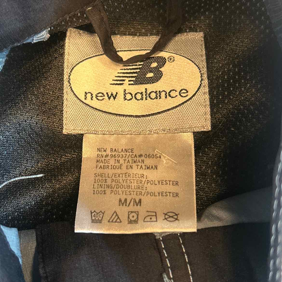 New Balance Size M Blue Black Preloved Jacket